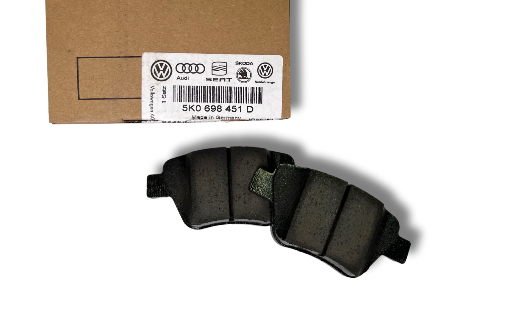 Колодки гальм зад. (5K0698451D)