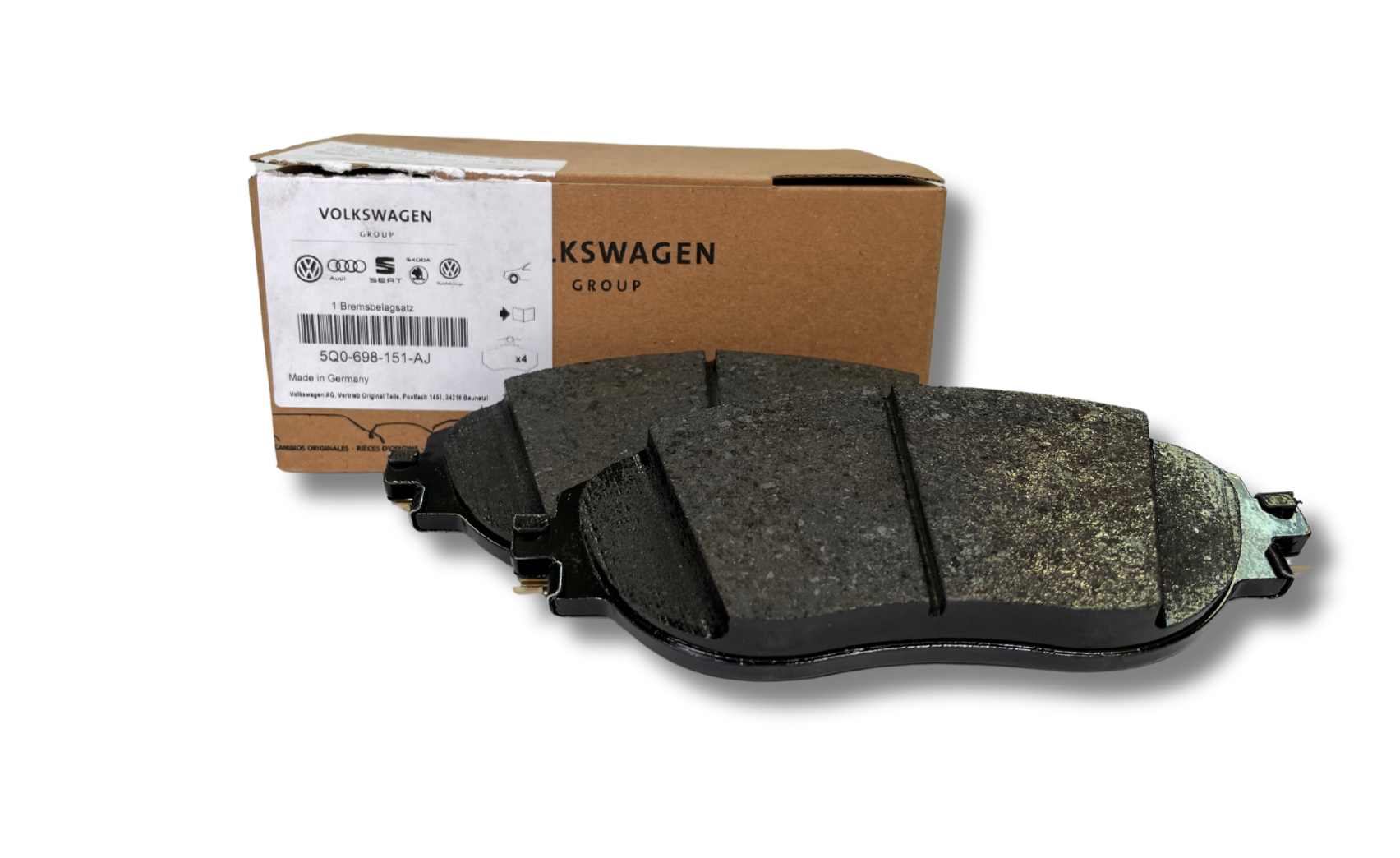 Колодки тормозов передние (5Q0698151AJ)