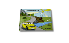 Книжка для розфарбовування дитяча SKODA (000087703QK)