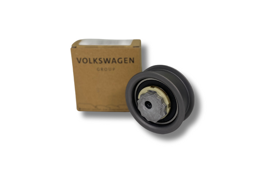 Ролик натягу паса ГРМ (04E109479AA) 1