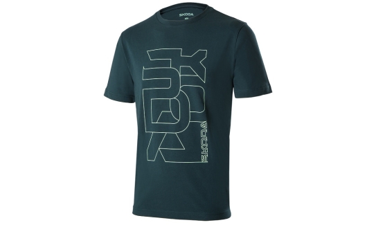 Футболка чоловiча SKODA emerald (р-р S) (6U0084200) 1