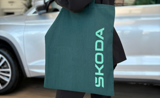 Текстильная сумка-шопер Škoda (000087317BT) 3