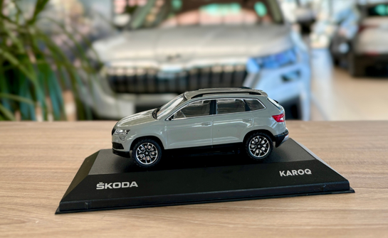 Модель Karoq Grey 1:43 (5A7099300F7A) 4