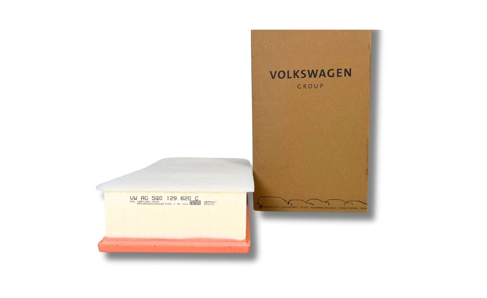 Фильтр воздушный двигателя (5Q0129620C) 3