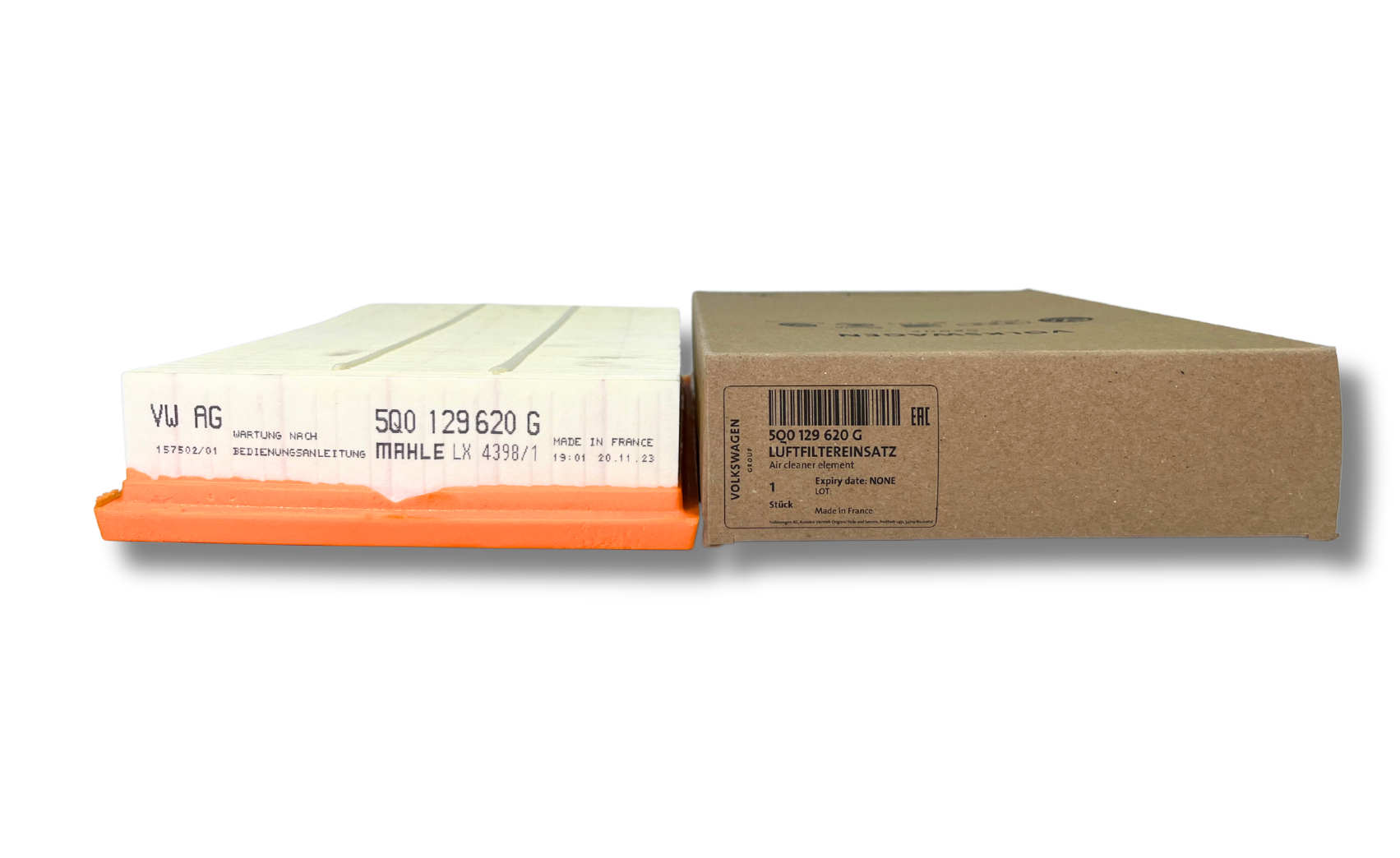 Фильтр воздушный двигателя (5Q0129620G) 3