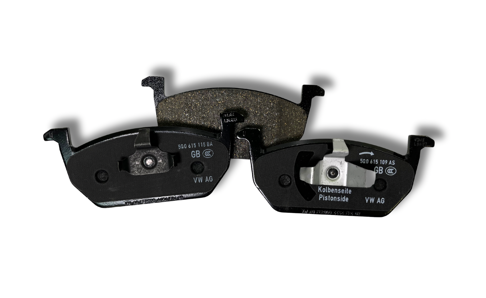 Колодки тормозов передние (5Q0698151T) 3