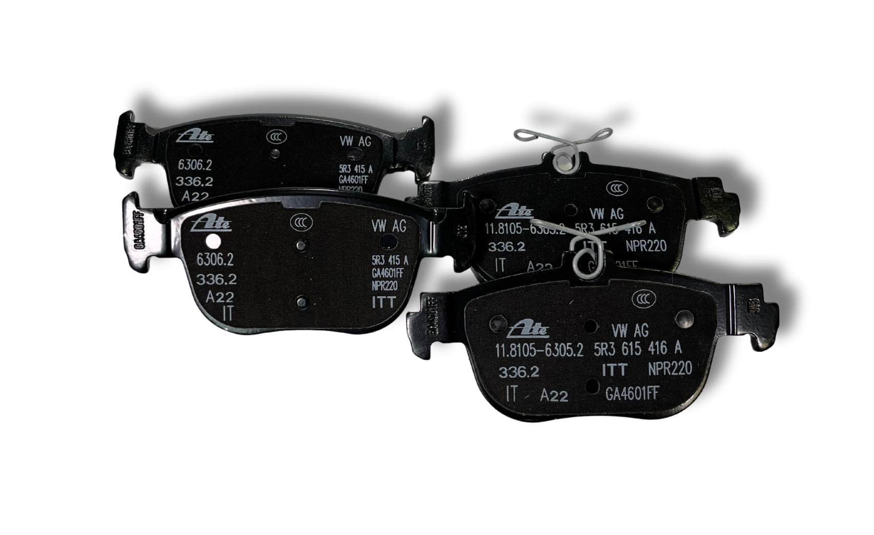 Колодки тормозов зад. (5WA698451G) 3