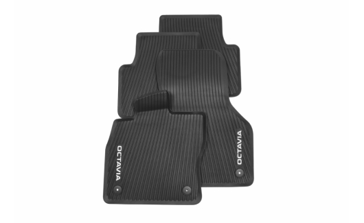 Килимок гумовий для Octavia A8 (к-т, 4 шт.) (5E4061500) 1