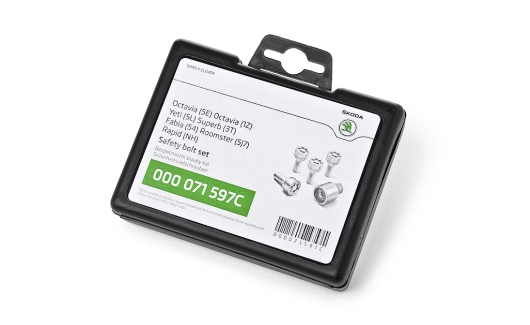 Болт секретный колесный (к-т) (000071597C) 5