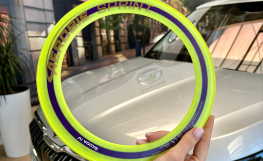 Летающее кольцо Škoda iV (25см) (000087703NB) 4